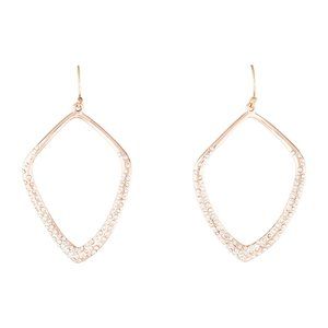 SOLD  Alexis Bittar Rose Havisham Crystal Earrings